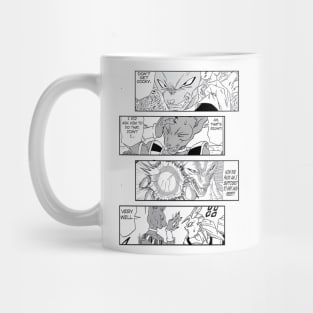 Beerus Dragon Ball Doragon Boru Manga Panel Mug